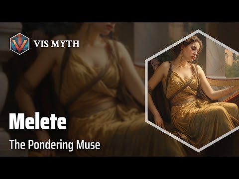 Melete: Muse of Deep Reflection | Greek Mythology Story｜VISMYTH