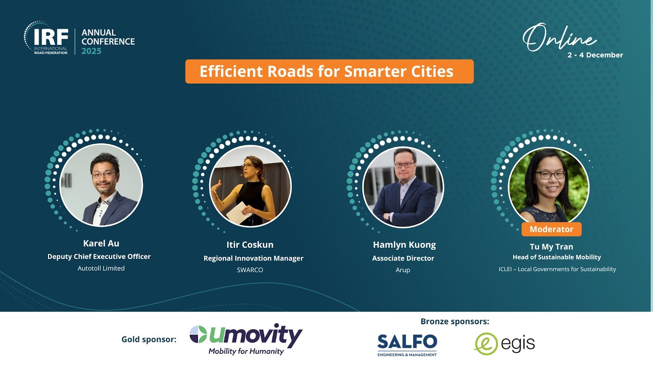 Session 4: Efficient Roads for Smarter Cities