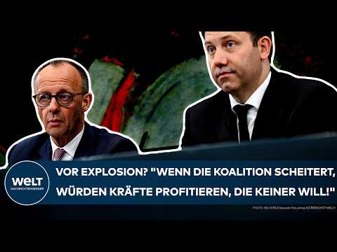 DEUTSCHLAND: "Wenn eine Koalition scheitert, würden Kräfte profitieren, die keiner will!"