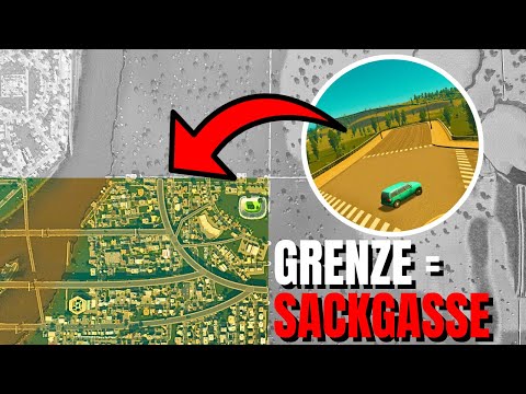 In Dieser Stadt Darf NIEMALS Über Die Grenze Gebaut Werden | Cities Skylines