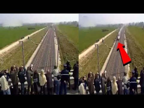 Fastest Train 574 km/h  | watch the top left speed  | train speed test in France | People love