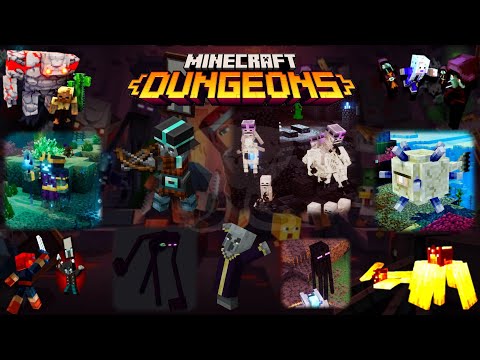 Lunar Trick  - Minecraft Dungeons: EVERY MINI BOSS THEME (With Timestamps)