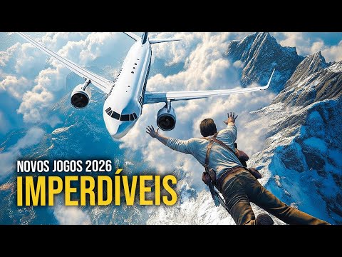 TOP 10 NOVOS Jogos IMPERDÍVEIS de 2026 [Primeiro Semestre]