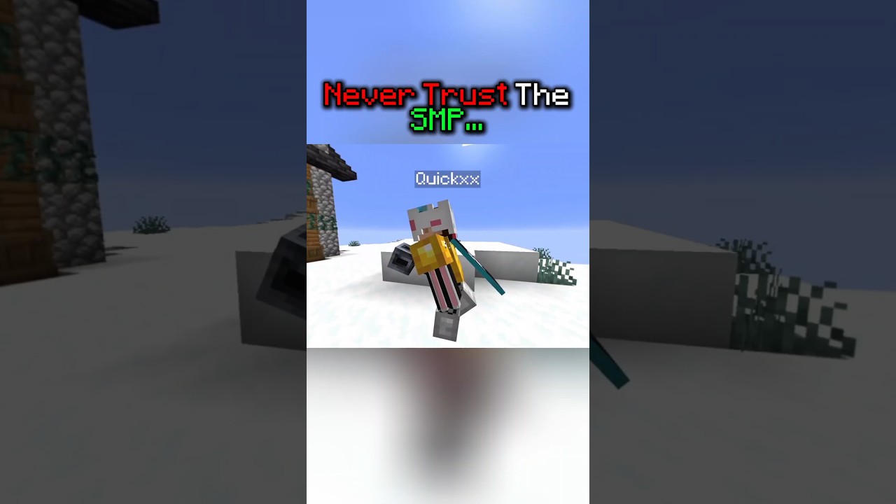 Minecraft SMP Betrayal 💔 | Edit- Interlinked Slowed #minecraft #shorts #edit