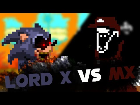 MX vs Lord x | sprite animation (mario pc port vs sonic port)