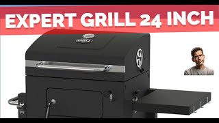 Expert Grill 24 Charcoal Grill - Seasoning and first cook.