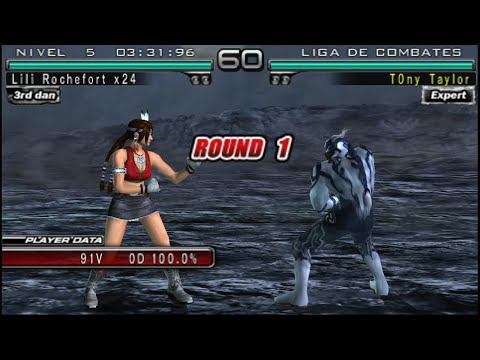 55_6 Julia chan vs Raven Ryona - TEKKEN DARK RESURRECTION ( Anakin x24 ) PPSSPP PC