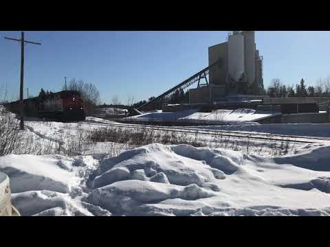 CN 451 CN 2650 arriving North Bay 02,04,2021