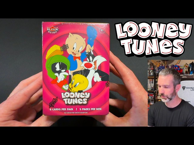 Vídeo relacionado con Fleer - Caja de Cartas coleccionables de Looney Tunes (5 Unidades, Upper Deck 2024)