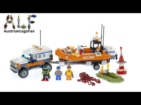 Vidéo LEGO City 60165 : L’unité d’intervention en 4x4