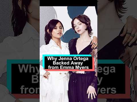Why did Jenna Ortega step back to avoid Emma Myers The reason behind it is actually pretty