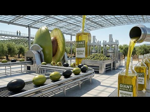 Liquid Gold: The Insane Journey Inside a Mega Olive Oil Factory