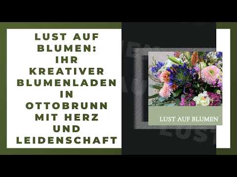 Lust auf Blumen YouTube-Vdeominiatur 9