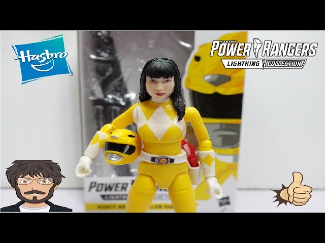 Vídeo relacionado con Power Rangers Mighty Morphin Auto-Morphin Yellow Ranger Figura de acción