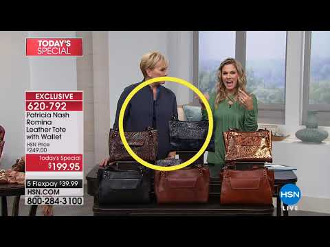 HSN | Patricia Nash Handbags 08.13.2018 - 08 AM