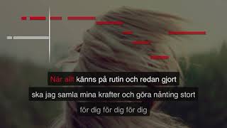 För dig - Lars Winnerbäck - Karaoke