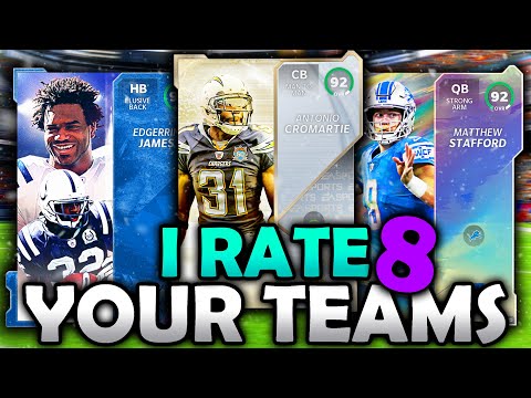 I RATE YOUR TEAMS EP. 8 - Madden 21 Ultimate Team