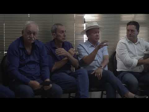 PREFEITOS DO CONSÓRCIO INTERMUNICIPAL AUTO TELES PIRES SE REÚNEM DURANTE O SHOW SAFRA 2023