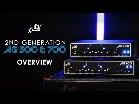 Aguilar AG 500 V2 500-Watt Bass Amp Head 2024 - Present - Black image 8