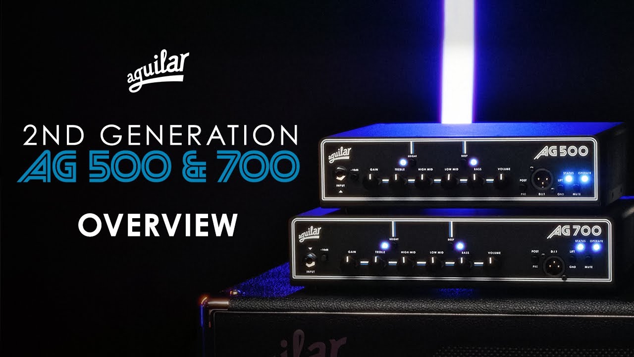 Aguitar AG-700V2 700w Bass Head V2