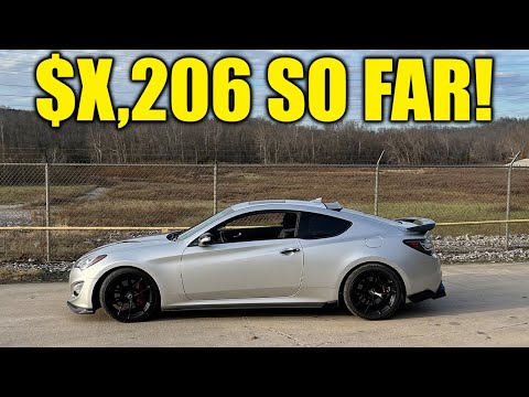 How Much Have I Spent On My Genesis Coupe?