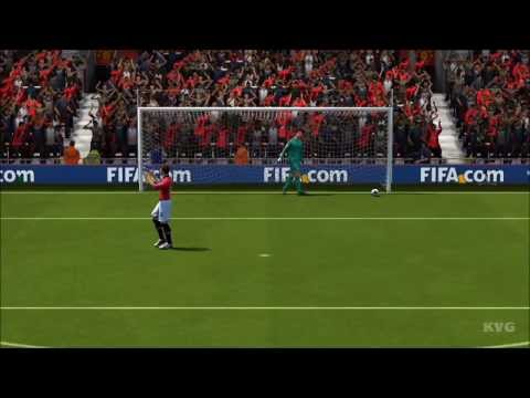FIFA 14 - Manchester United FC vs. Atlético Madrid Gameplay [HD]