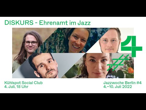 Jazzwoche Berlin #4: Diskurs: Auf dem dünnen Eis des Ehrenamts