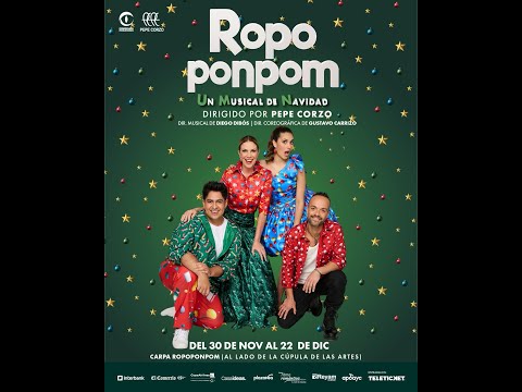 Obra Musical Ropoponpom de Navidad en la cupula de las artes