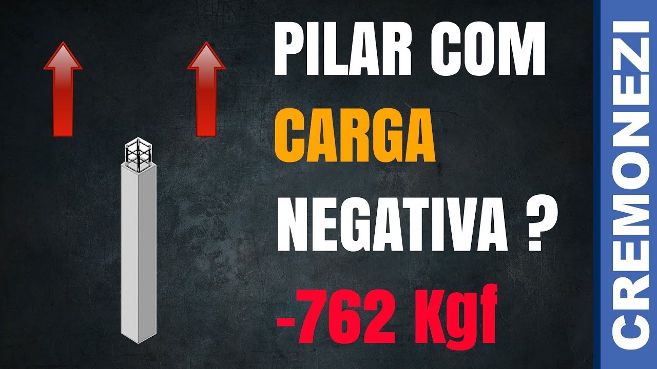 Pilar Com Carga Negativa - (2 Exemplos Reais)