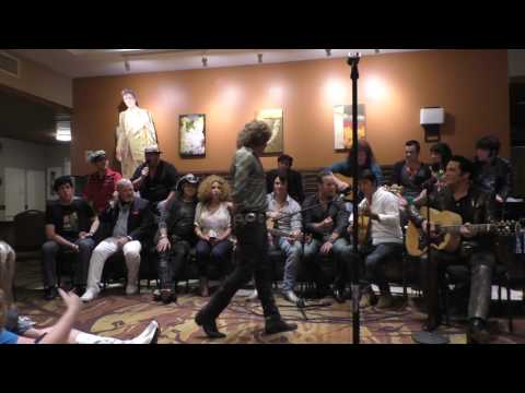 Jeff Lewis All-Star Jam Band, talk no song again - video by Susan Quinn Sand