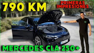 MERCEDES CLA 250+ ELECTRIC 790 KM RANGE: WILL IT BE POSSIBLE? MY FIRST IMPRESSIONS MOTORK