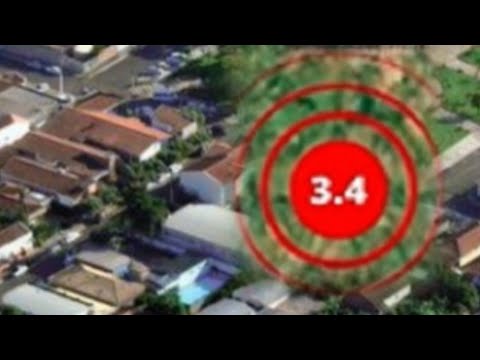 TREMOR DE TERRA ASSUSTA MORADORES NO INTERIOR DE SÃO PAULO!