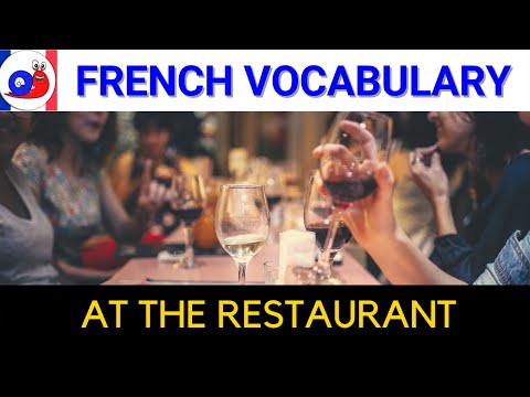 French Vocabulary - At the restaurant [Words and Phrases]
