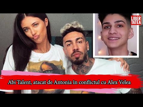 Abi Talent, atacat de Antonia în conflictul cu Alex Velea. „O să te coste tupeul ăsta ieftin”