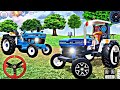 Tractor Farming Driver Village Simulator 2020 | Forage Plow Farm Harvester | Android Gameplay