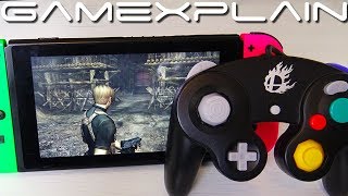 Testing the GameCube Controller With Resident Evil 4 Switch
