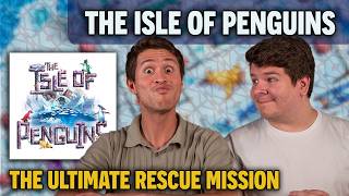 The Isle of Penguins | An Open Drafting Tile Placement Masterpiece | Board Game Kickstarter Preview