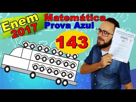 Enem 2017 - Q. 143 - prova azul de matemática (combinação completa)