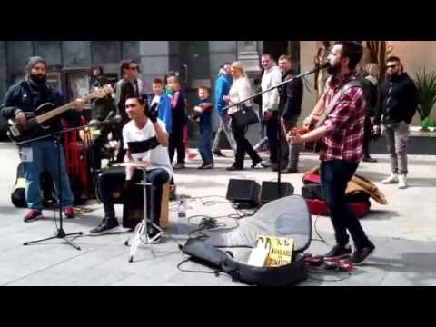 Dublin Ireland "Pink Floyd - Wish you were here cover by Cezar and Jacob"