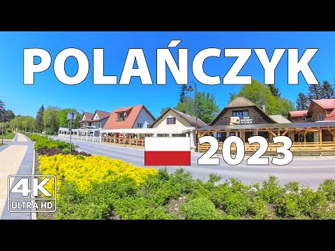 Polańczyk, Polska Piesza Wycieczka ☀️ 4K z Napisami
