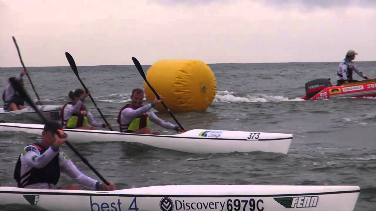 Varsity College Marine Surfski Series 2013 - Race 1 - Borland Surfski Challenge