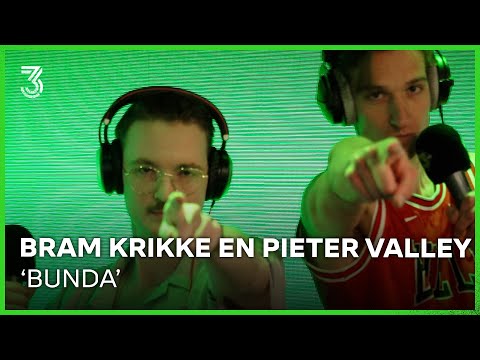 Bram Krikke en Pieter Valley voor het eerst live met ‘Bunda’ | 3FM Live Box | NPO 3FM