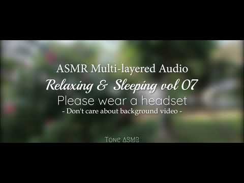 ASMR Multi layered Audio🌙 8D Sound ❄️Close Your Eyes and Relax Vol 7