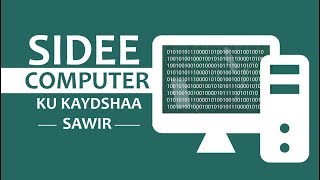 Sidee computerku u kaydiyaa sawir ka