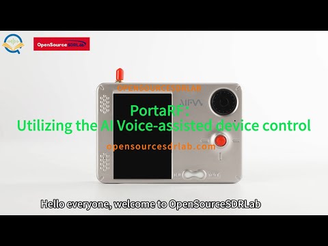 PortaRF - Utilizing the AI Voice-assisted device control function