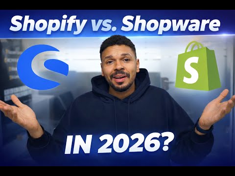 Shopify vs. Shopware 2026: Der große System-Vergleich ⚖️
