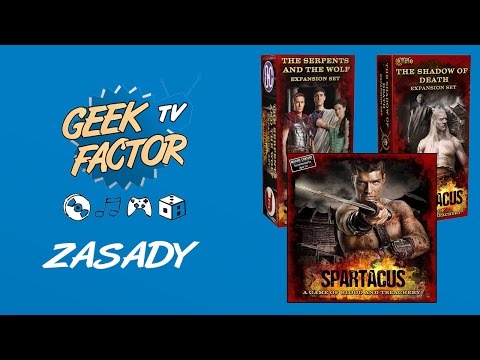 [ODC 277] Zasady gry SPARTACUS:  KREW I ZDRADA z dodatkami