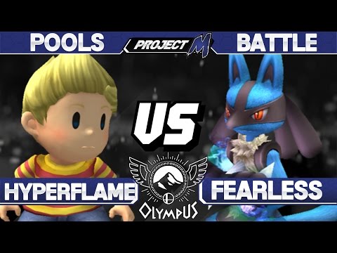Olympus - Hyperflame (Lucas) vs Fearless (Lucario) - PM Pools - Project M