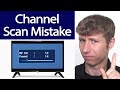 Use a TV Antenna? Don’t Run a Channel Scan in This Situation