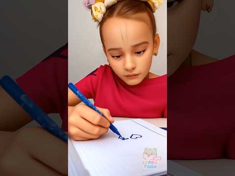 Hold Your Pencil LIKE A PRO with This Easy Trick! ✏️ ✋ #kidslearning #funforkids #diyforkids